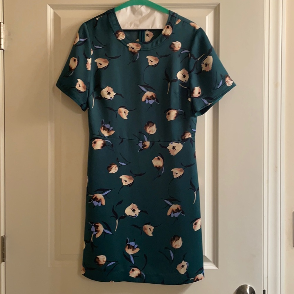 Banana republic floral dress size 6